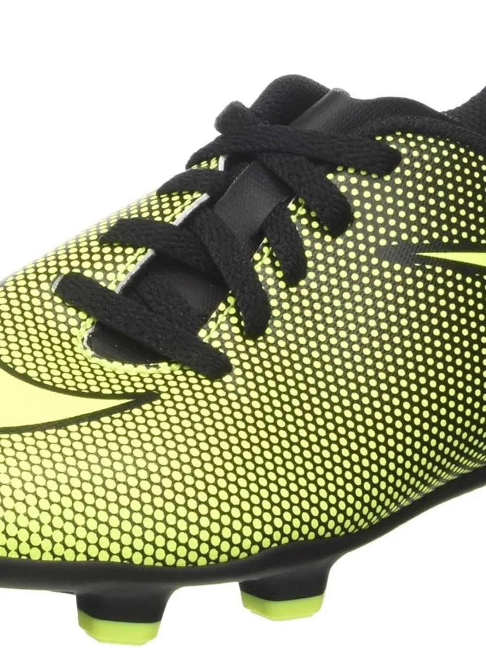 Nike Bravata II FG Neon Yellow and Black Soccer Cleats